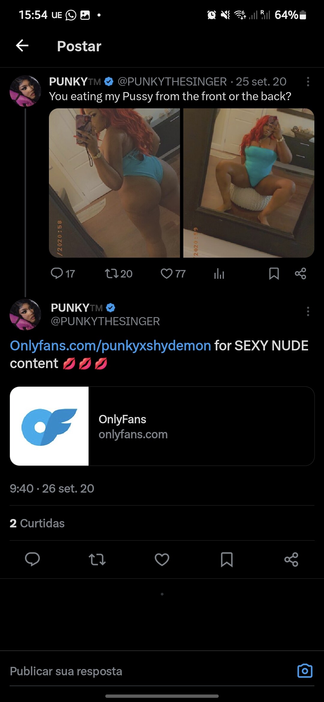 Image 6273558 from Punkythesinger aka punkyxshydemon OF that&#039;s her name