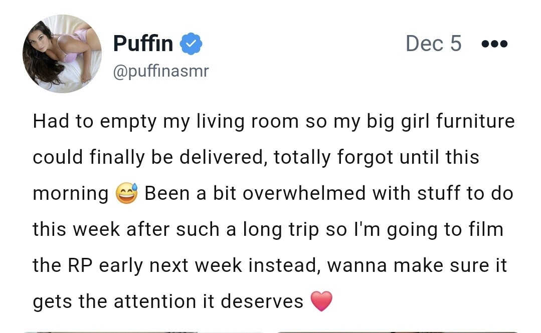 Image 8242783 from ASMR Puffin